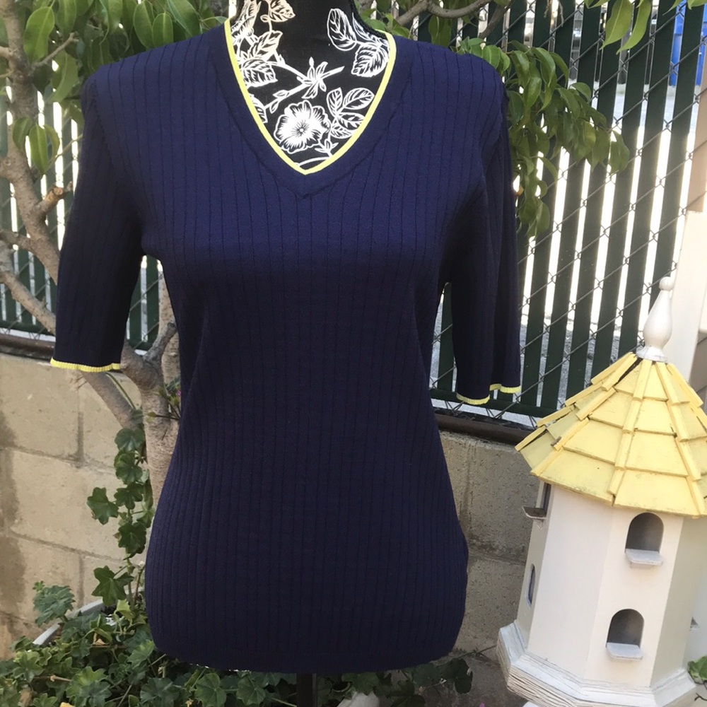 Blast short sleeve sweater